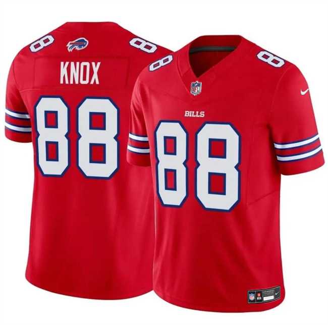 Men & Women & Youth Buffalo Bills #88 Dawson Knox Red 2024 F.U.S.E. Vapor Untouchable Limited Stitched Football Jersey->buffalo bills->NFL Jersey